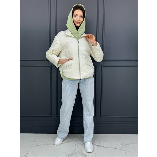 Куртка Karmelstyle, размер 46, белый