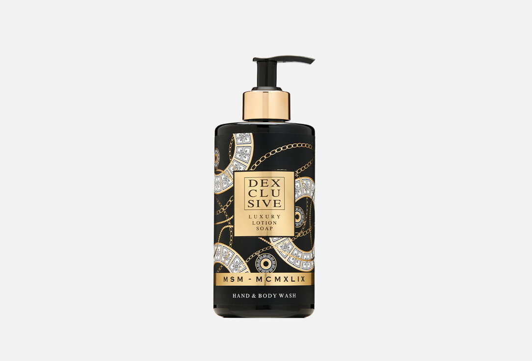 Мыло-гель для душа 2 в 1 DEXCLUSIVE Luxury lotion soap 2 in 1 MSM / объём 400 мл