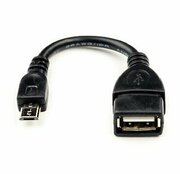 Кабель (ATCOM (AT3792) кабель USB 2.0 (AF/Micro 5P OTG) - 0.1 м (10))