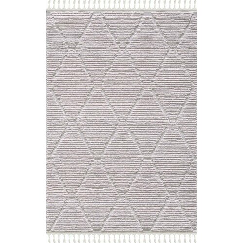 Ковер тканый с двухуровневым ворсом 