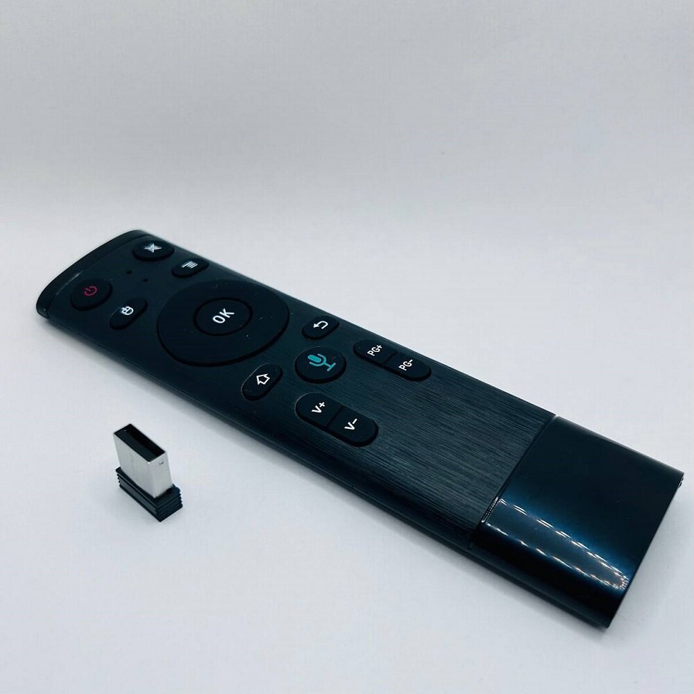 Пульт Air Mouse с голосовым управлением для ТВ приставок проекторов медиаплееров ресиверов