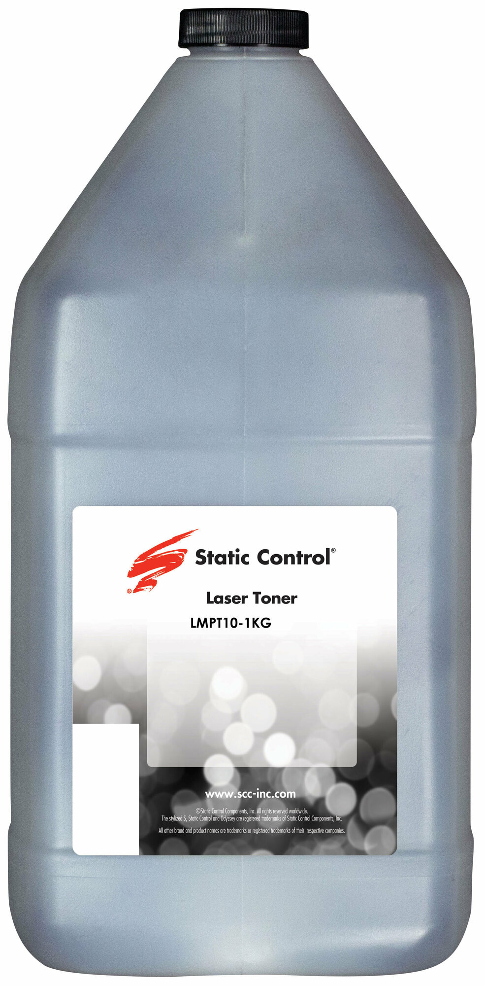 Тонер Static Control MPT10-1KG черный флакон 1000гр. для принтера НР LJ P1005/1006/1505/ 1606/ P1102/1322/M125