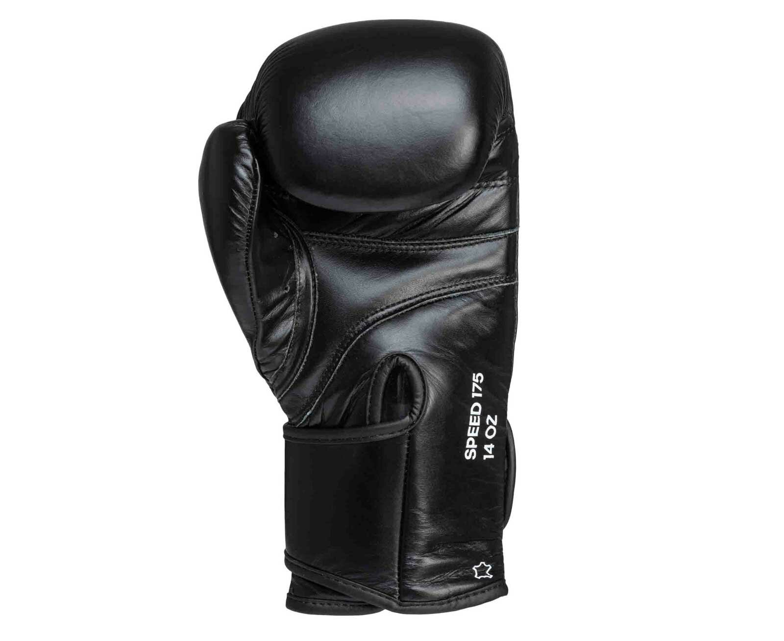 Перчатки боксерские Speed 175 3.0 черно-белые (вес 16 унций) — фото 1