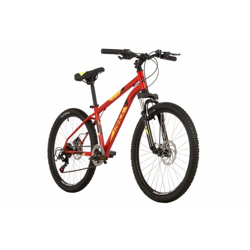 Велосипед NOVATRACK 24 BATTLER сталь 14 красный TZ500TS-38SG-6S D-brake 21840₽