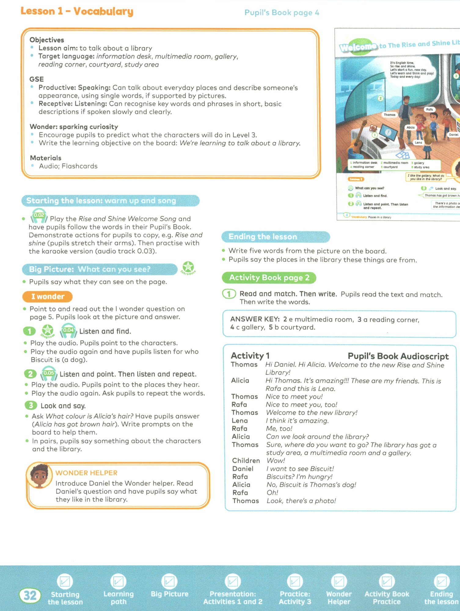 Rise and Shine. Level 1. Teacher's Book with Pupil's eBook, Activity eBook, Digital Resources - фото №6