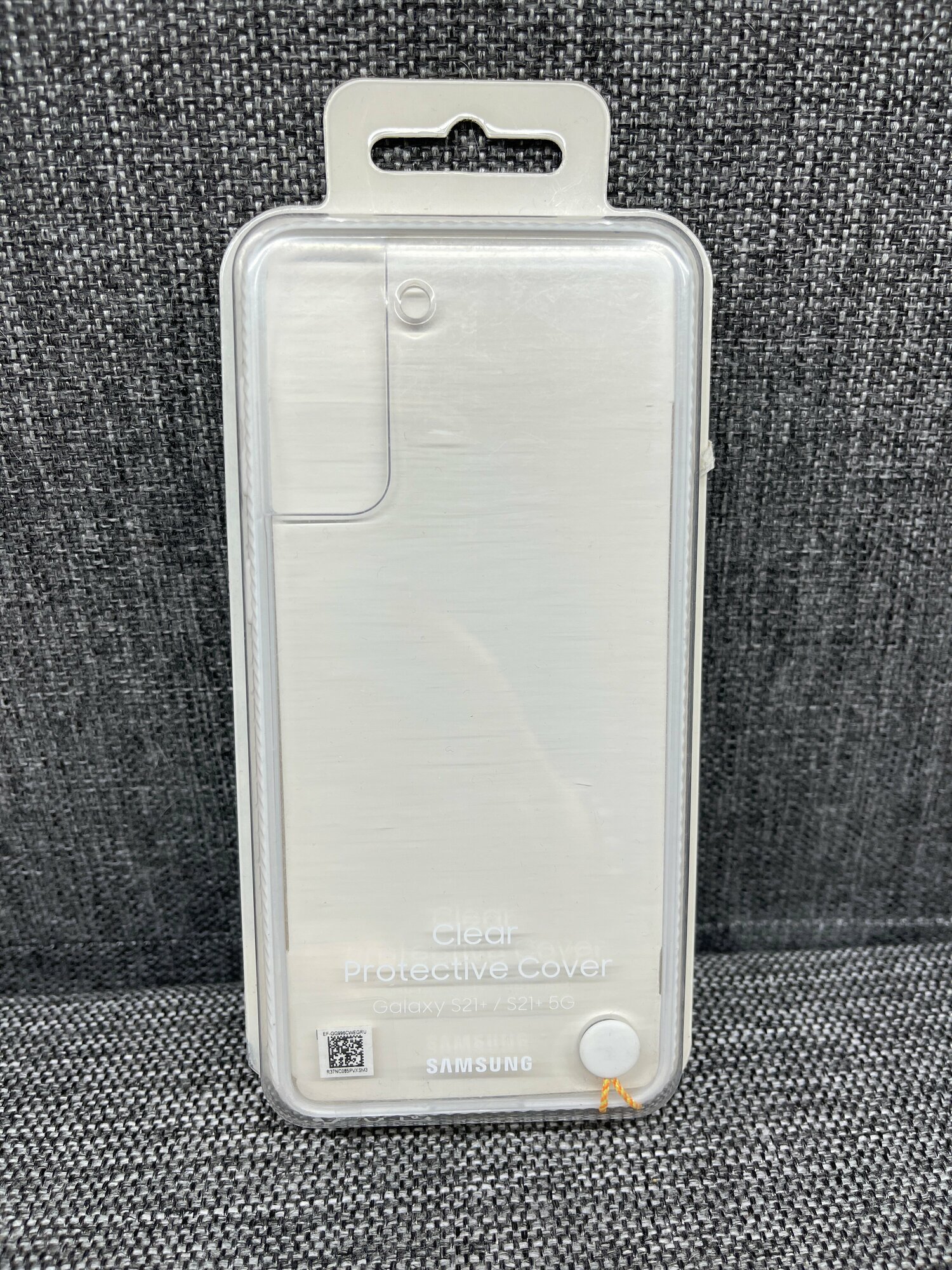 Чехол-накладка Clear Protective Cover для смартфонов SAMSUNG Galaxy S21+ / S21+ 5G, EF-GG996CWEGRU, прозрачный