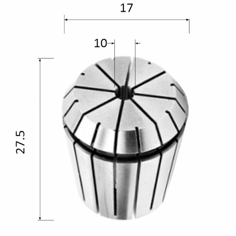 Цанга ER16 10 мм (биение 0008)