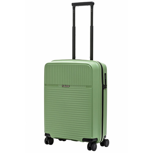 Чемодан Robinzon, 37 л, размер S, зеленый чемодан robinzon 37 л размер s бежевый