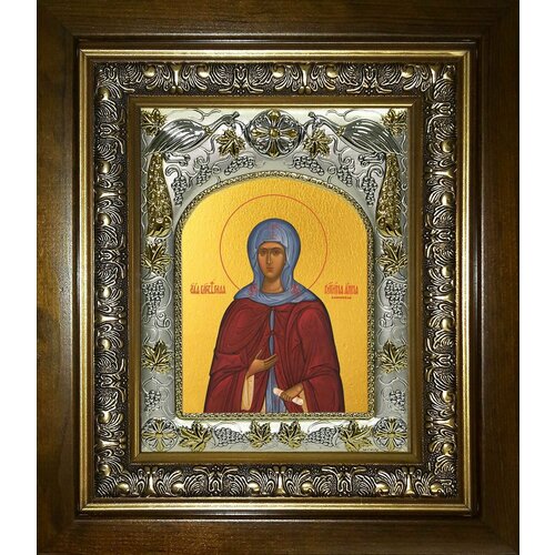 Икона Анна Кашинская благоверная великая княгиня икона анна кашинская благоверная великая княгиня 18х24 см в окладе