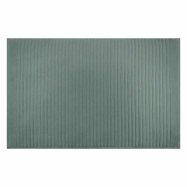 Полотенце-коврик для ног 50x80 см цвет зеленый