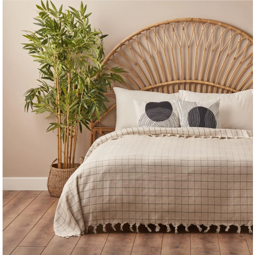 Плед для дивана Bella Maison покрывало на кровать двухсторонний плед Cruz 220x240 6093₽