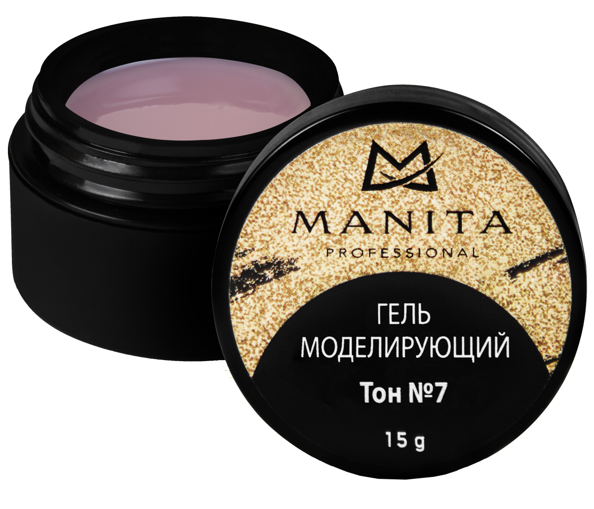 Manita Professional Однофазный моделирующий гель для наращивания №7, 15 г