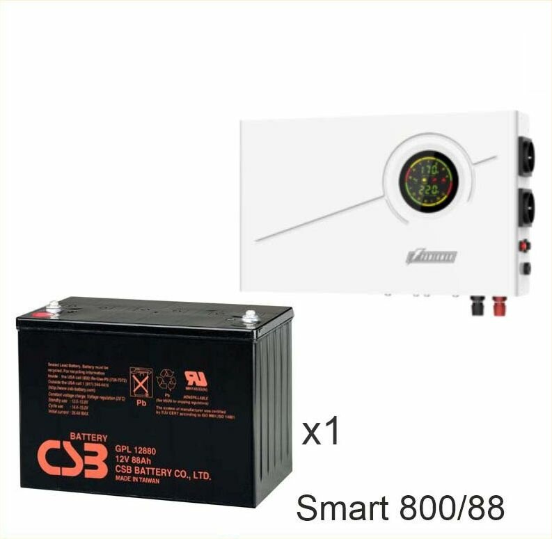 ИБП Powerman Smart 800 INV + CSB GPL12880