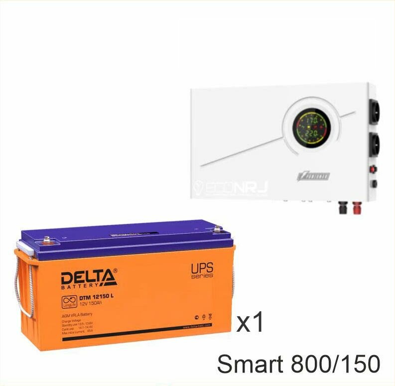 ИБП Powerman Smart 800 INV + Delta DTM 12150 L