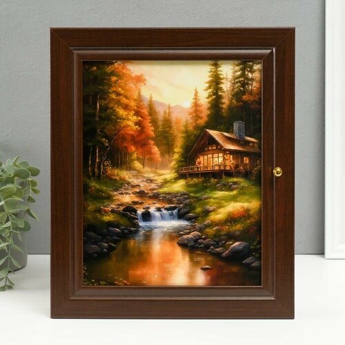Ключница Домик у речки 26х31 см 1080₽