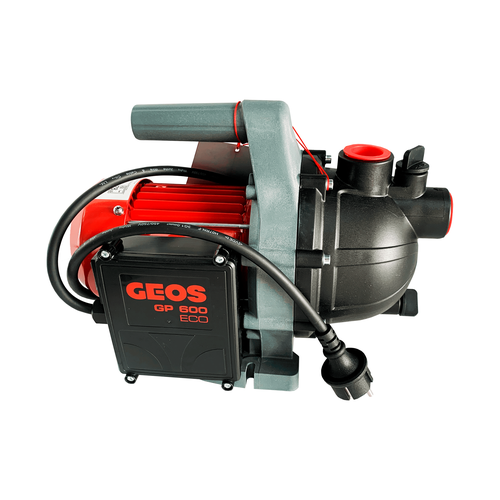 Насос поверхностный для чистой воды GEOS GP 600 ECO 580 Вт глубина забора воды 8 м высота подачи 35 м расход 3000 лч 5990₽