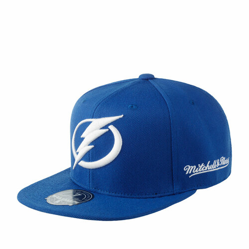 Бейсболка Mitchell & Ness, размер 56, синий футболки print bar tampa bay lightning 2021