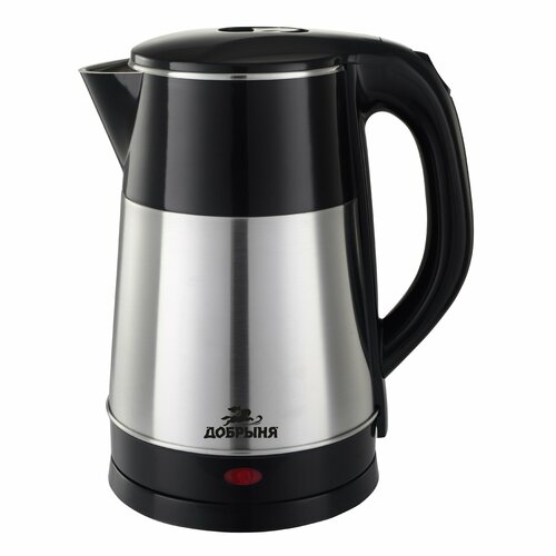 Чайник электрический 23Л 1800-2000ВТ диск двойн корпус нержпластик нержчерн добрыня новинка 226900₽