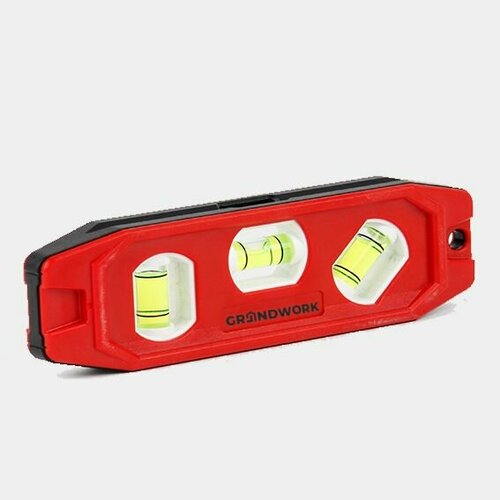 Уровень строительный, мини 150 мм, магнитный GRANDWORK 5315