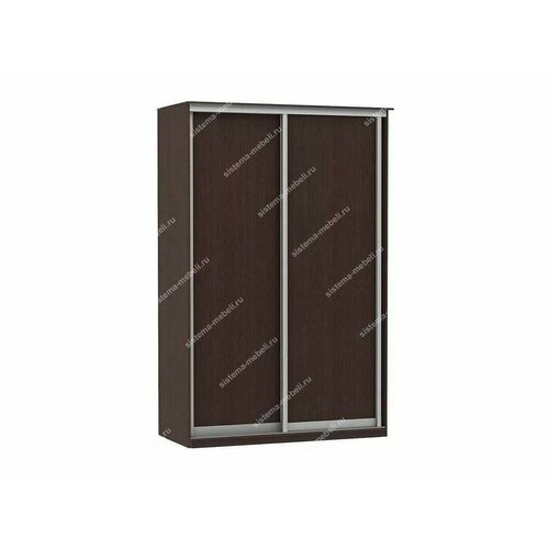 Шкаф купе Модерн 1490х450 2-х дверный 2-х секционный глухой венге 49196₽