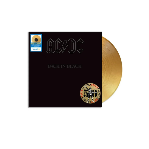 ac dc back in black limited edition lp AC/DC - Back in Black LP (золотой винил)