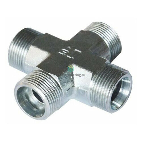 1040061 CAST - Фитинг соединитель трубок четвертник 10L М16х15 315 бар 2238₽