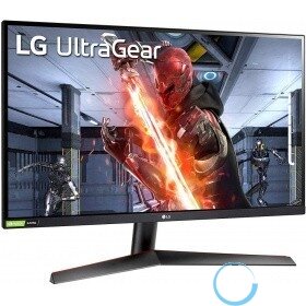 LCD LG 27" 27GN800-B черный {IPS 2560x1440 144Hz 1ms 350cd 1000:1 HDR10 10bit(8bit+FRC) 2xHDMI2.0 DisplayPort1.4 FreeSy