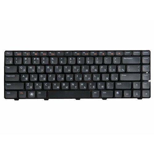 Клавиатура ZeepDeep для Dell Vostro 1540, 3350, 3450, 3550, 3555, 5520, V131, Inspiron 14R, M4040, M4110, M5040, M5050, M5040, N4110, N4050, N5040, N5050, L502X (V119525AS1) Black, Black frame, гор. Enter клавиатура для ноутбука dell inspiron n4050 черная