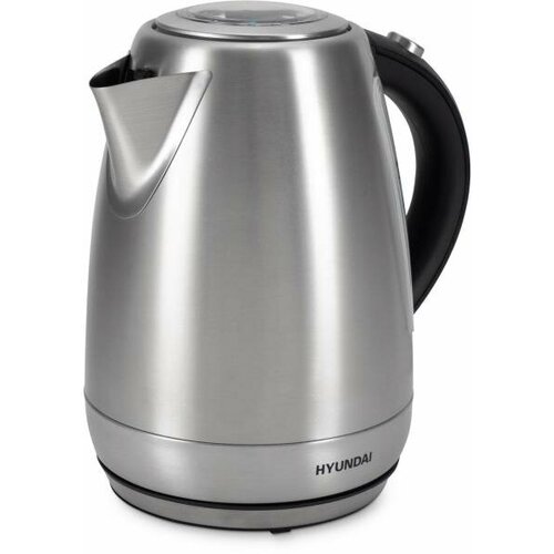 Чайник электрический Hyundai HYK-S9409 17л 2200Вт серебристый матовыйчерный корпус нержавеющая сталь 238800₽