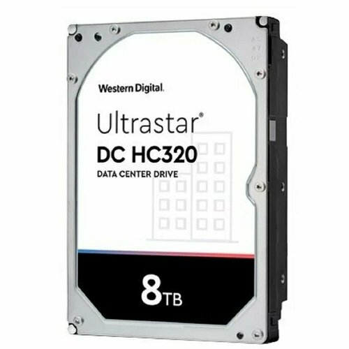 Hitachi Жесткий диск 8Tb WD Ultrastar DC HC320 hitachi жесткий диск 14tb wd ultrastar dc hc530