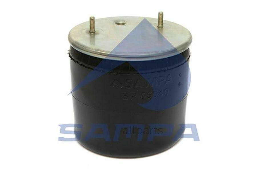 SAMPA SP55940K пневмопод. со стальным стак! h350 2шп. M12 смещ.25. 1отв. штуц. M22. Нстак 149. 6шп. M16\BPW