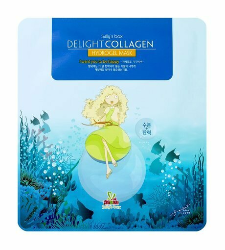 Гидрогелевая маска для лица с коллагеном Sally's Box Delight Collagen Hydrogel Mask