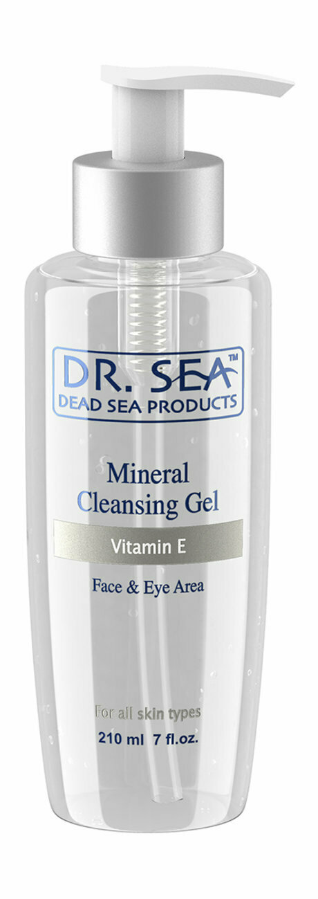 Очищающее средство для лица | Dr.Sea Mineral Cleansing Gel for Face and Eye Area | 210