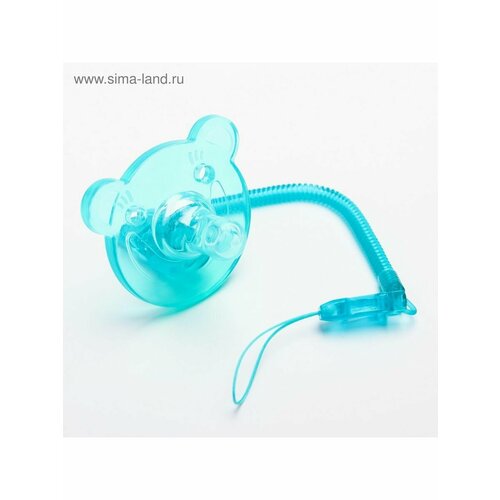Пустышка цельносиликоновая с держателем от 0 мес 698₽