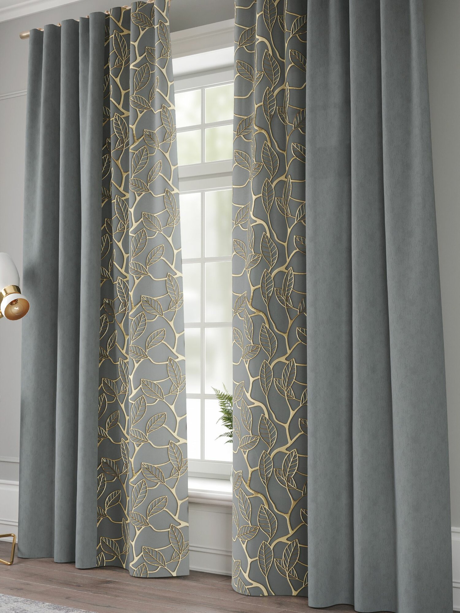 Комплект штор Comfy Way 150х260 см / шторы в комнату 2 шт / Ариоса