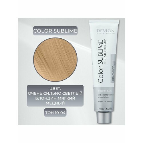 COLOR SUBLIME VEGAN краска для волос тон 10-04.