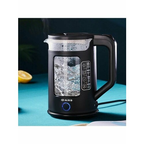 Стильный функциональный электрический чайник 2л мощностью 2200Вт Черный 220000₽