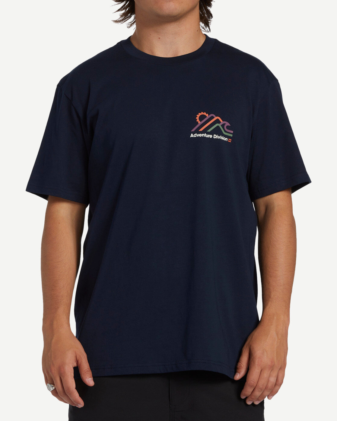 Футболка BILLABONG, размер 50, cиний