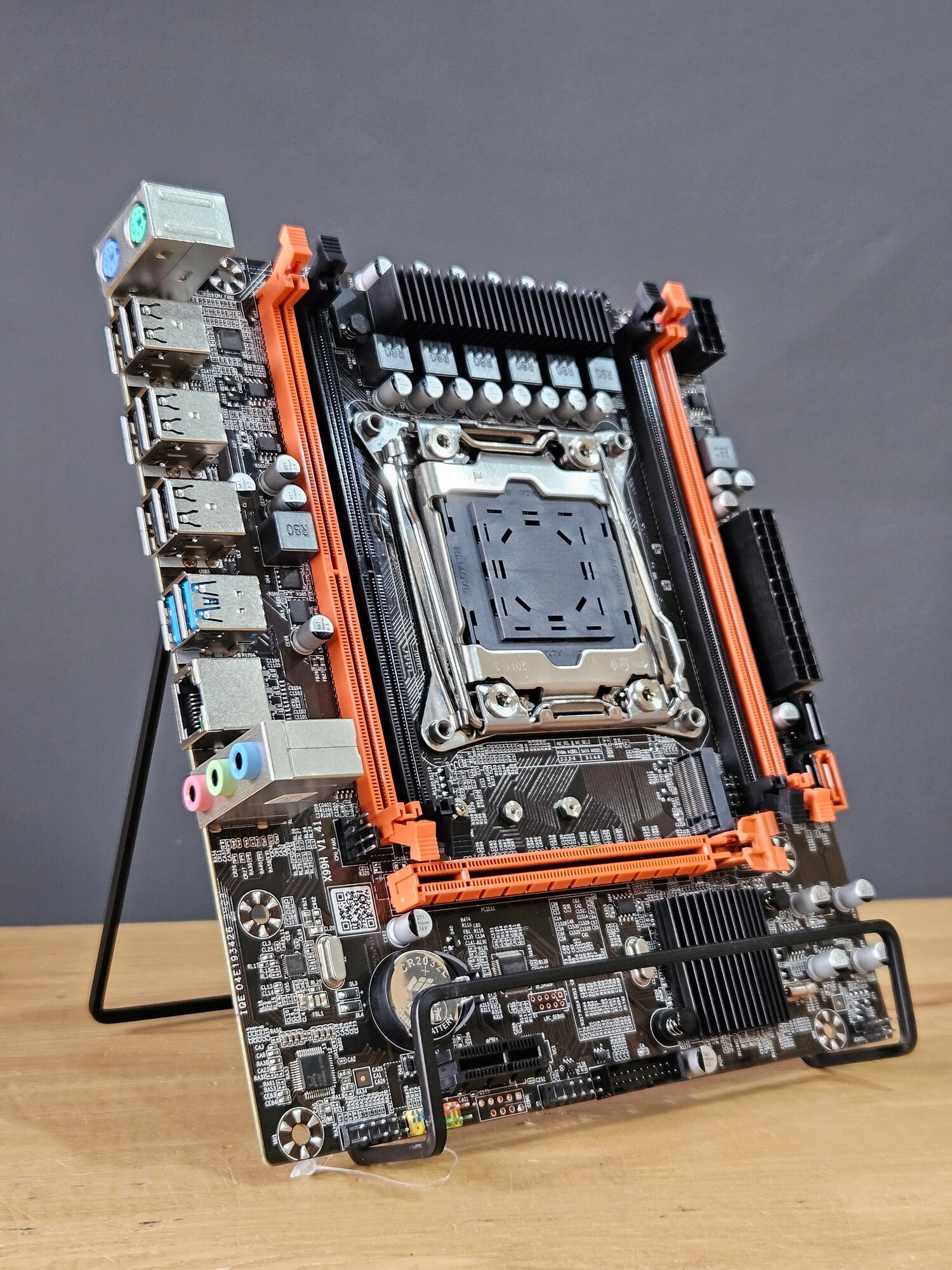 Материнская плата microATX X99H v1.41 LGA 2011-v3 M.2 NVWE DDR4 (920)