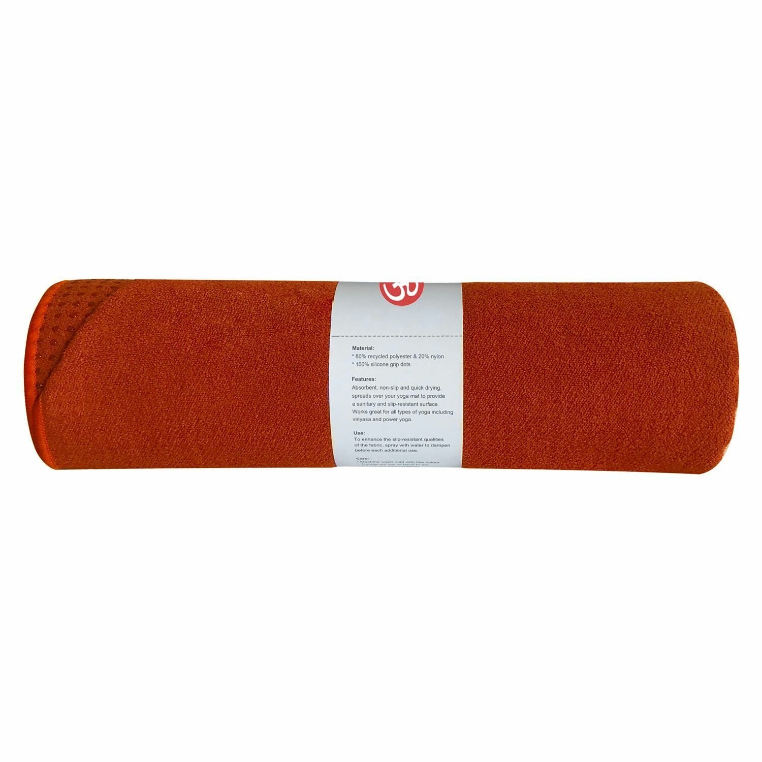 Полотенце для йоги iyogasports, 183*61, оранжевый