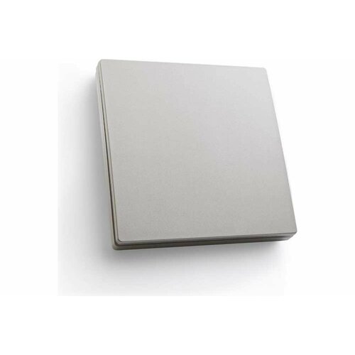 выключатель одноклавишный беспроводной feron smart серебро tm181 41719 Одноклавишный беспроводной выключатель-кнопка Feron TM81 230V, 500W, серебро 41719 .