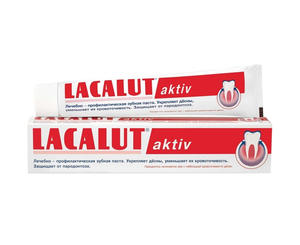 Зубная паста Lacalut Activ профилактическая