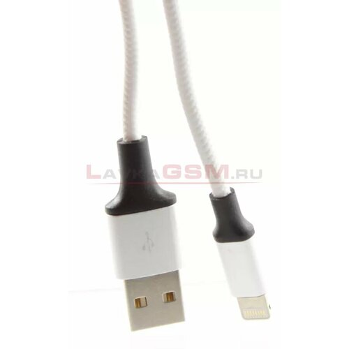 USB Кабель для Apple/iPhone Oino M330, TPU, 2А, Белый, 2 м.