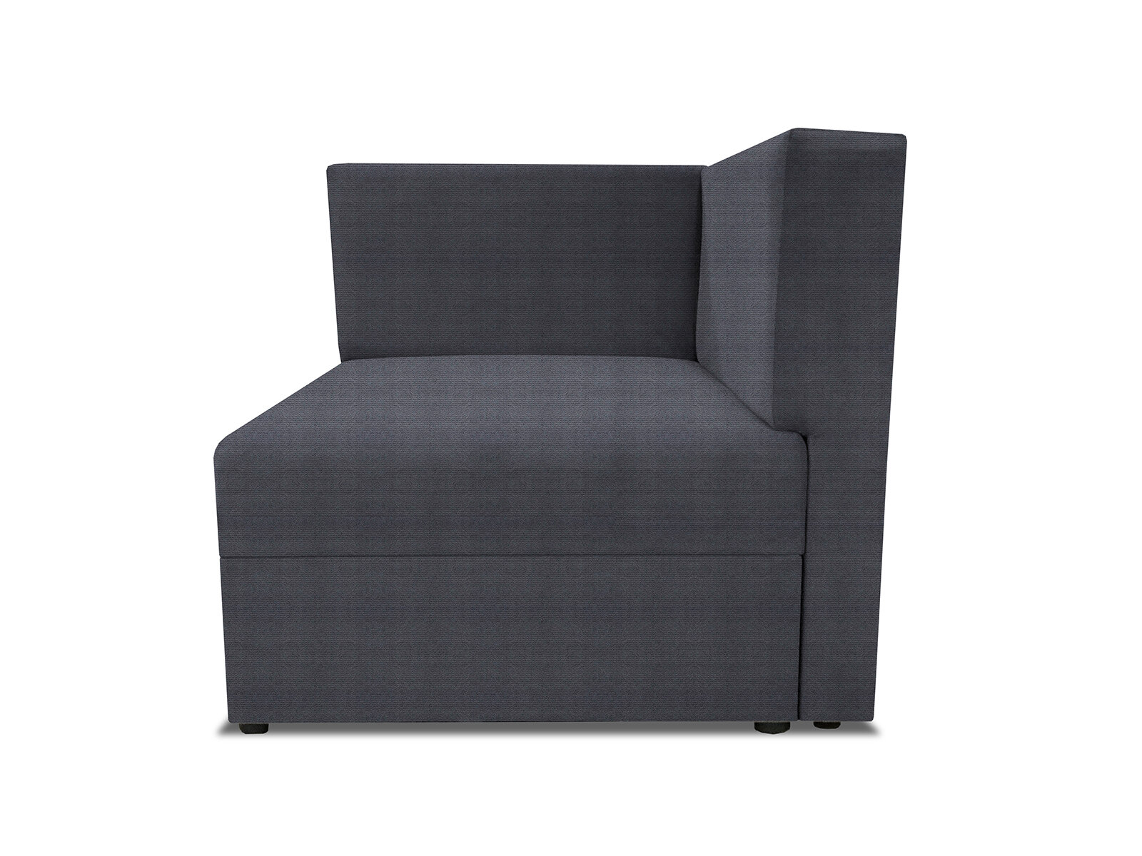 фото Угловой модуль Бергамо Shaggy Grafit