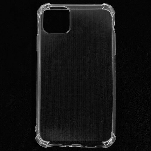 Чехол LuazON для iPhone 11 Pro Max, силиконовый, противоударный, прозрачный