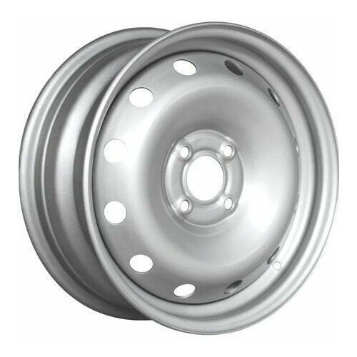 Колесный штампованный диск ТЗСК Тольятти Renault Logan 2 R15x6 4x100 ET40 CB60.1 Silver