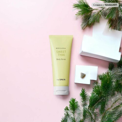 Тайский скраб для тела The Saem антицеллюлитный 200 мл 1050₽