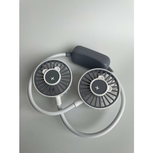 Вентилятор портативный нашейный белый 33500₽