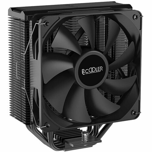 Кулер PCCooler Paladin EX400 S115X/1200/1700/AM4 (24 шт/кор, TDP 180W, 120mm PWM FAN, 4 тепловые трубки 6мм, 800-1800RPM, 28,6dBa) кулер eurocase 4p120 lga115x 1366 1200 2011 2066 1700 am3 am4 am5 120mm fan 800 1800rpm 73 58cfm 31dba 4 pin tdp 180w