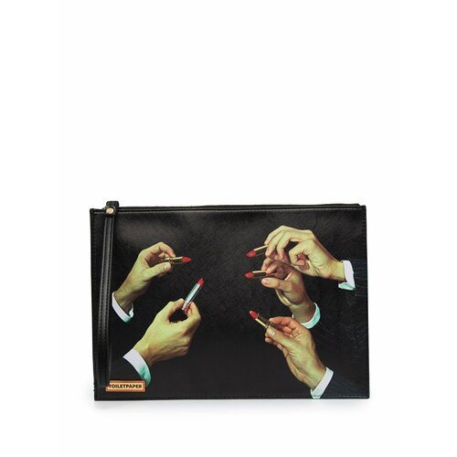 Сумка клатч Seletti, черный